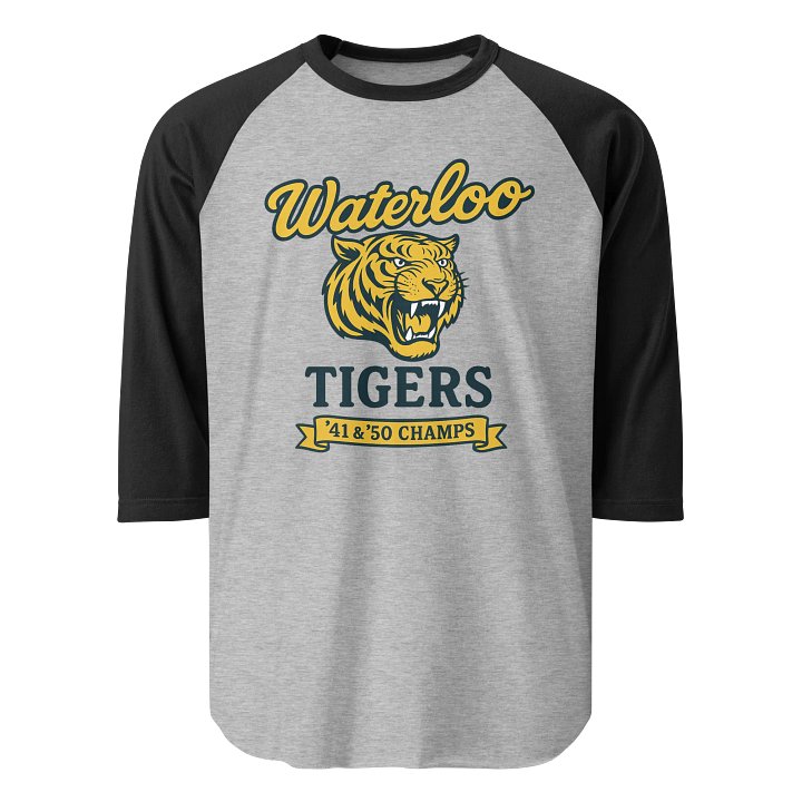 Waterloo Tigers 3/4 Legacy Tee product image (1)