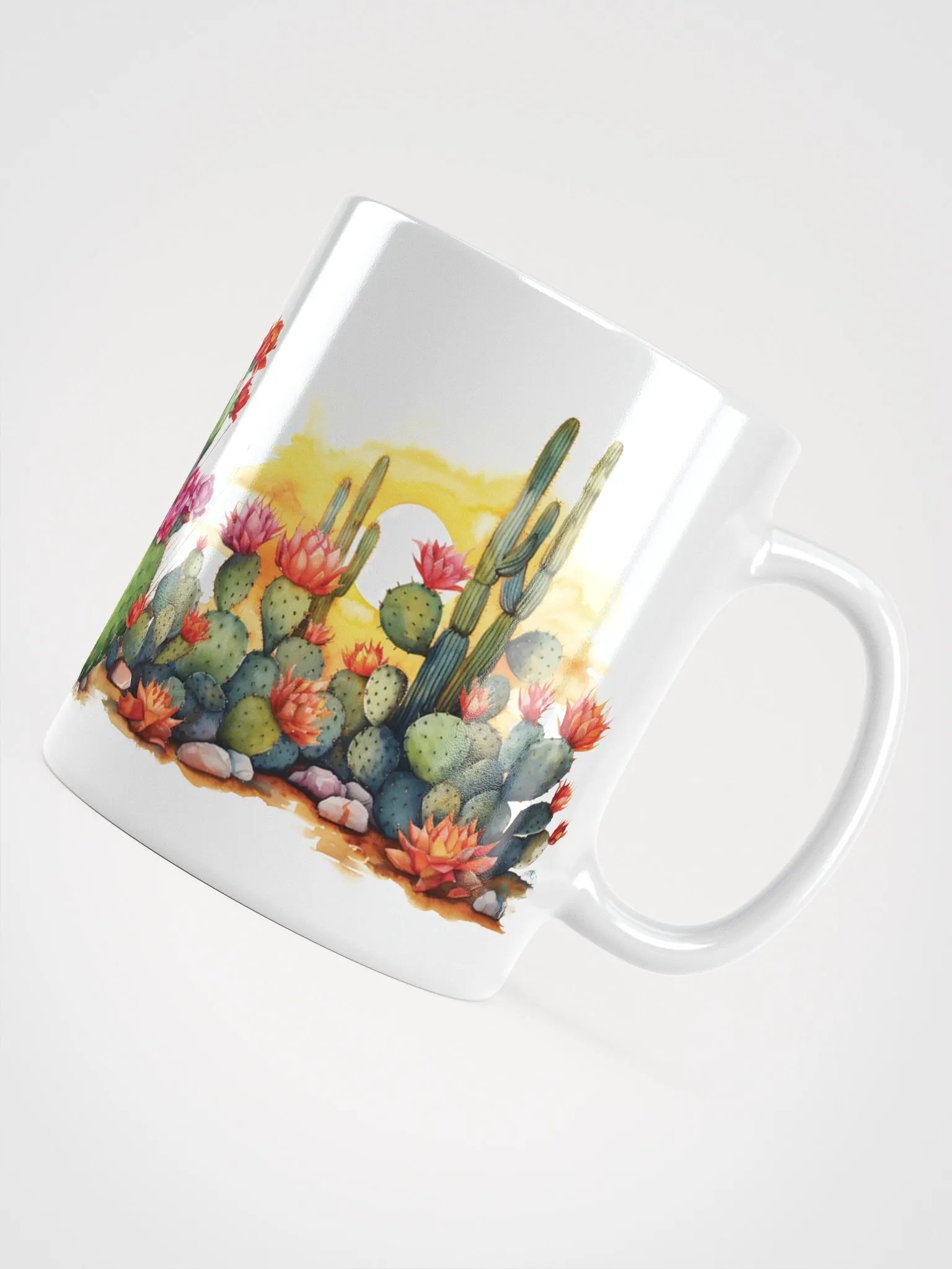 Cactus Desert Bloom Mug product image (17)