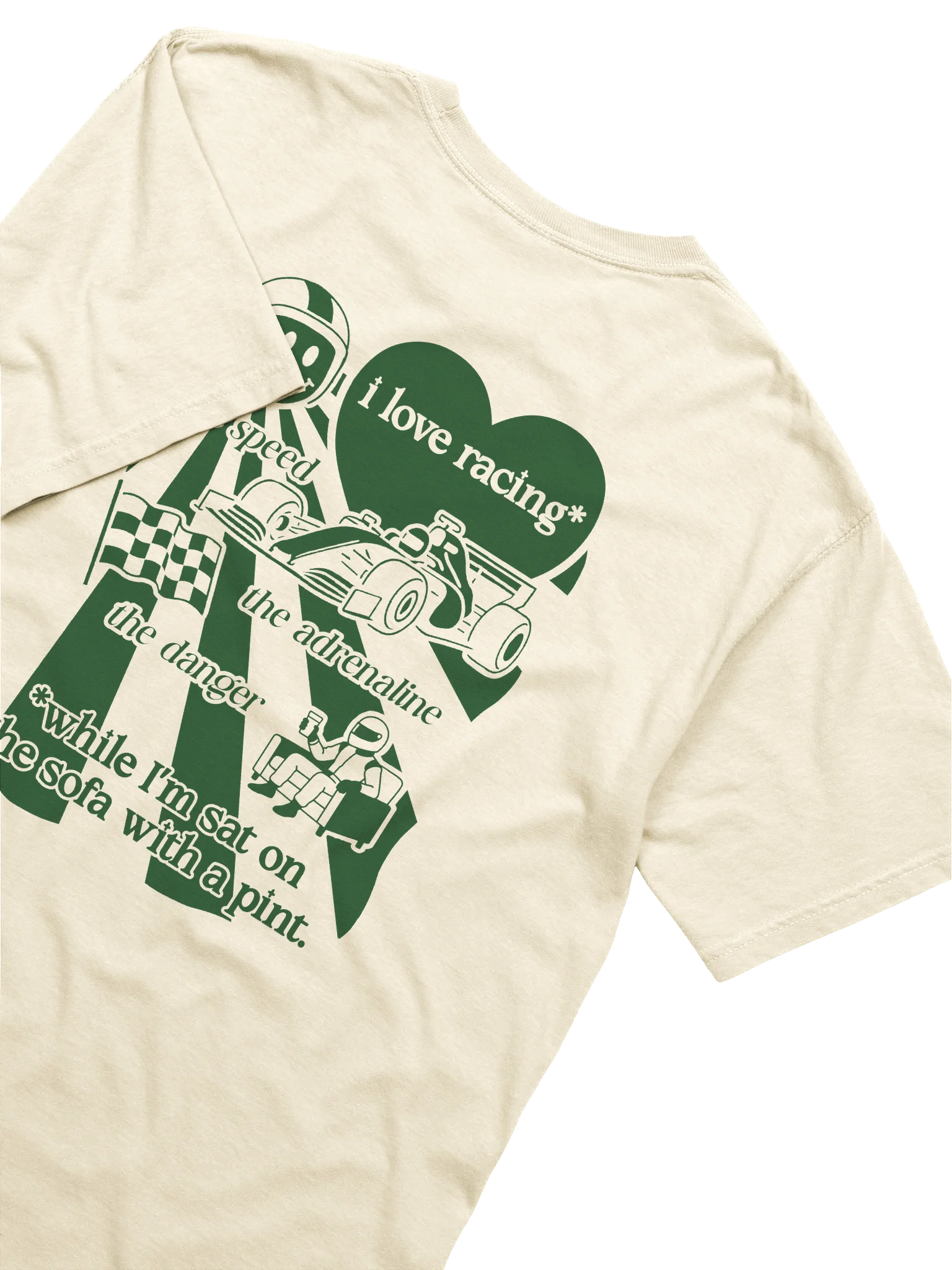I Love Racing Tee product image (17)