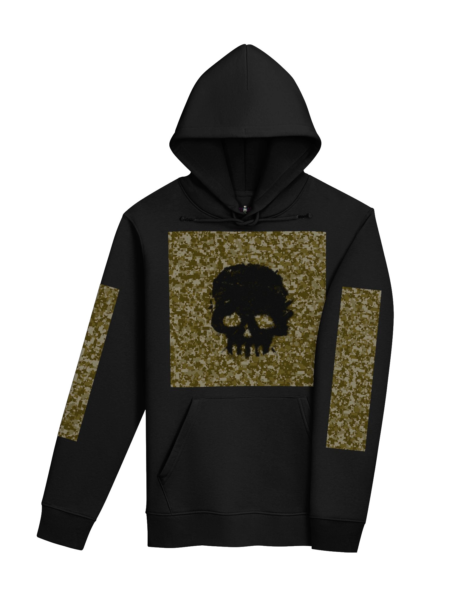 Pixelated Camo Eco Hoodie product image (4)