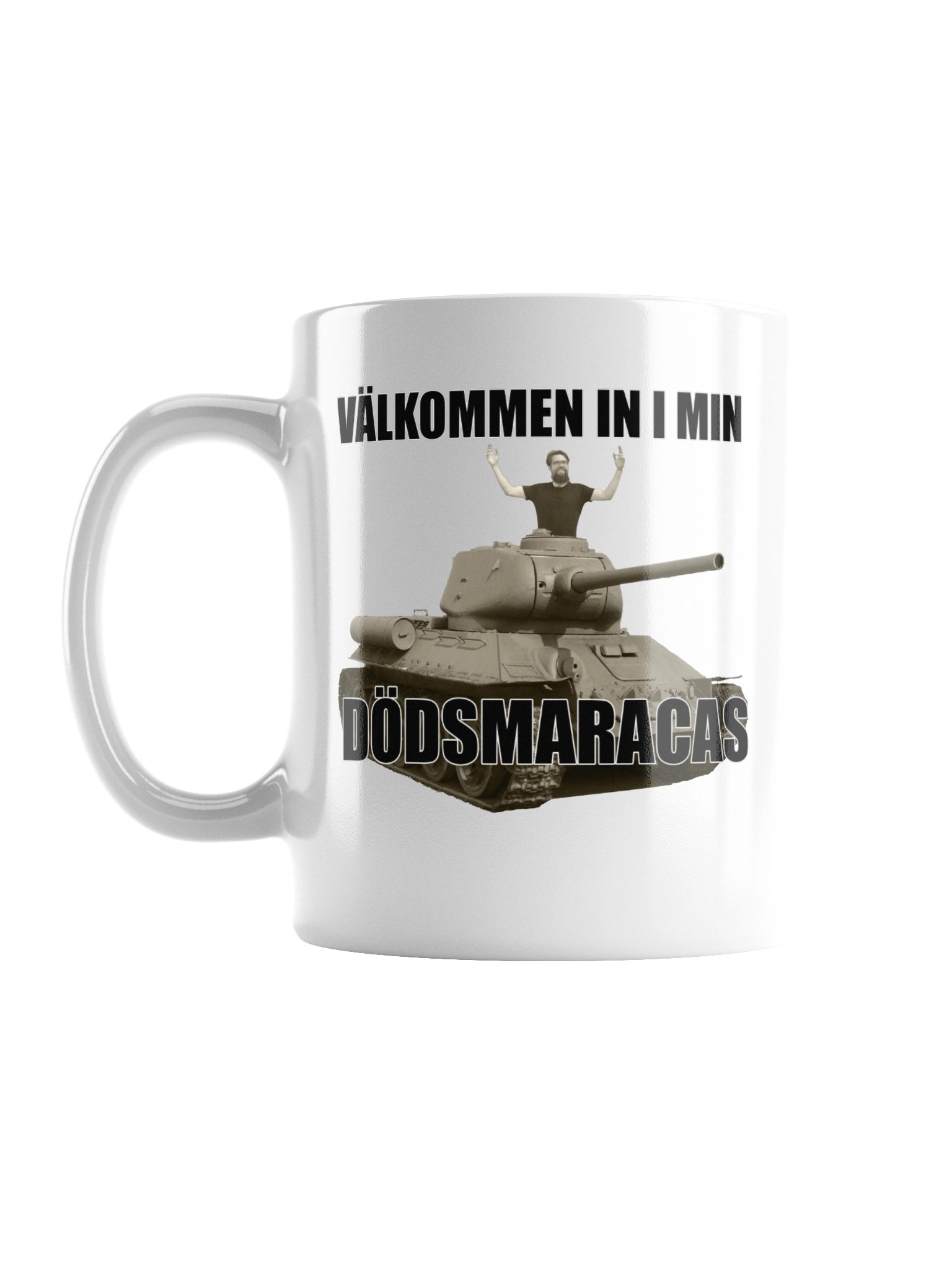 Välkommen in i min dödsmaracas! (Mugg) product image (1)