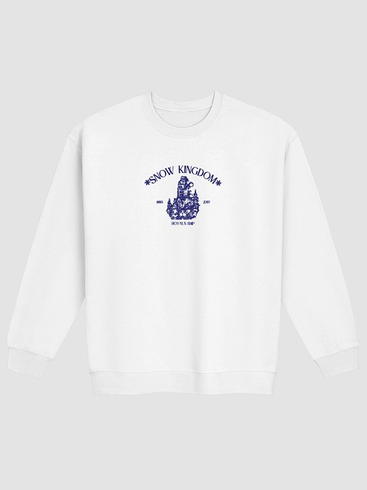 Snow Kingdom Embroidered Sweatshirt - Royals SMP product image (2)