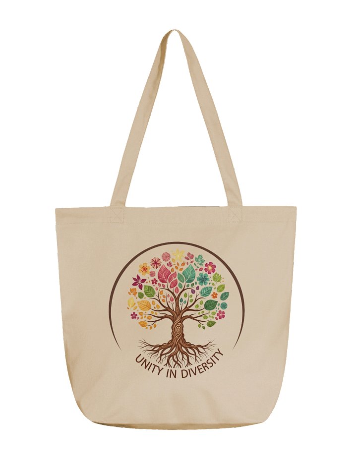 Eco-friendly tote bag: Unity in Diversity product image (1)