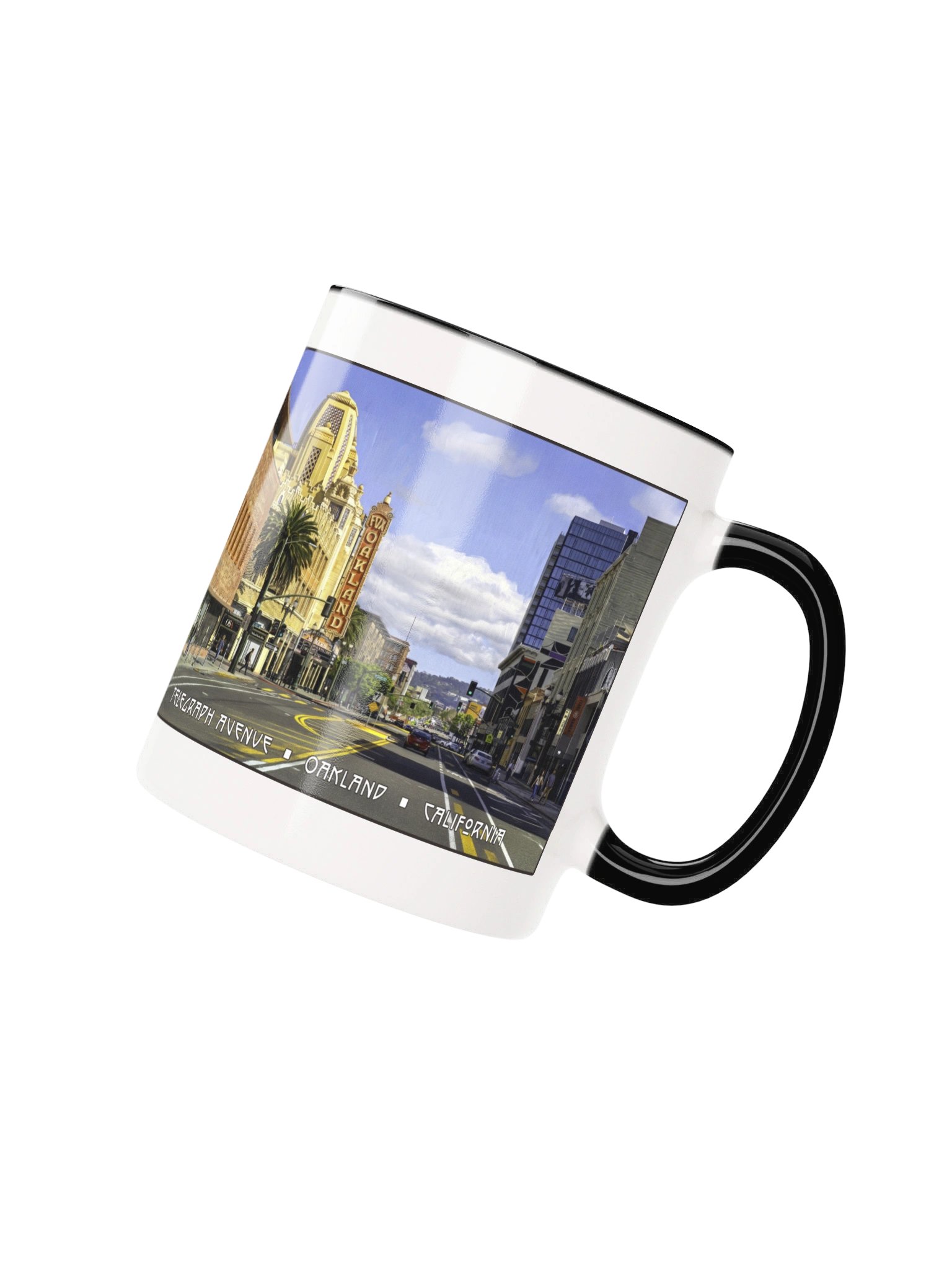 Oakland / Fox Theater / Telegraph Avenue - Two Tone Mug product image (20)