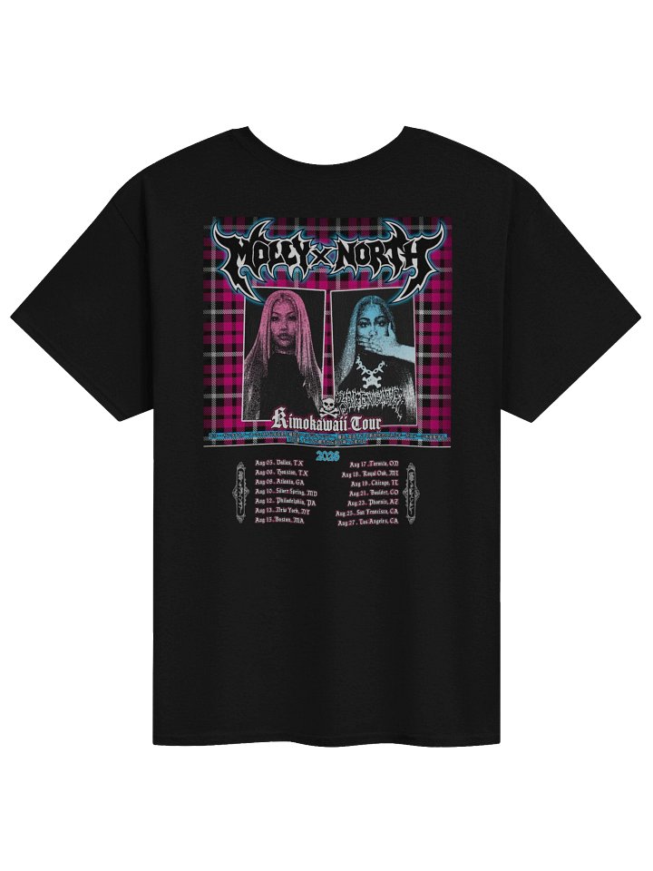 Molly Santana & North West’s KIMOKAWAII TOUR Tshirt product image (2)