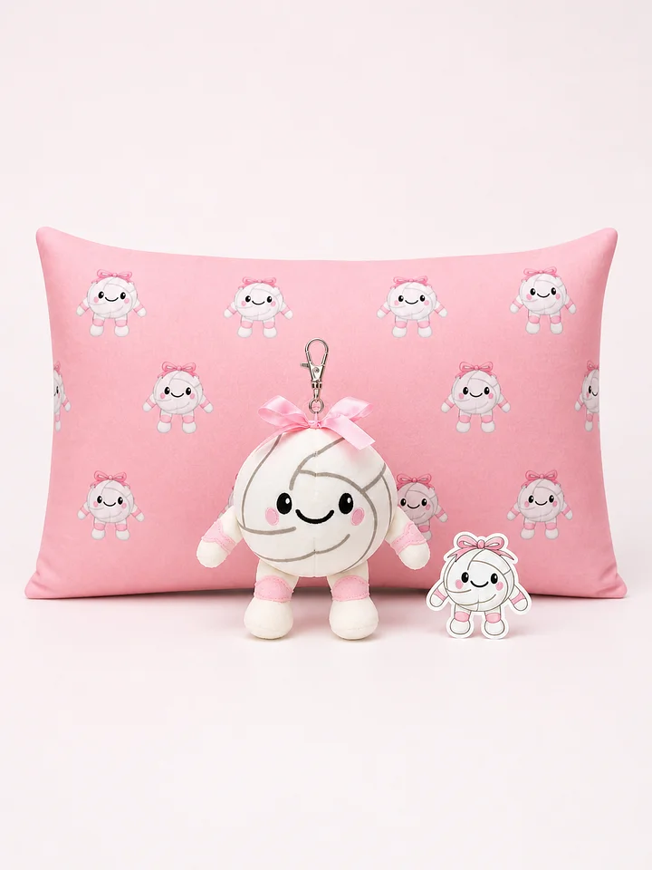 Volley Dolly Bag Charm, Pillow & Sticker Set product image (1)