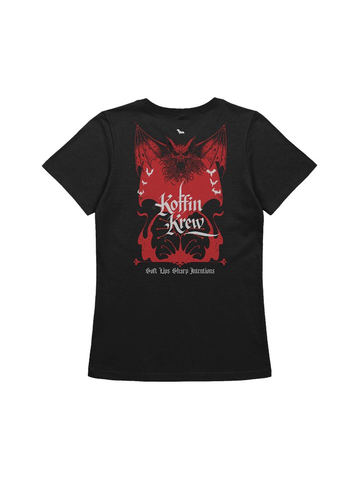Soft Lips Sharp Intentions Womens Tee product image (2)