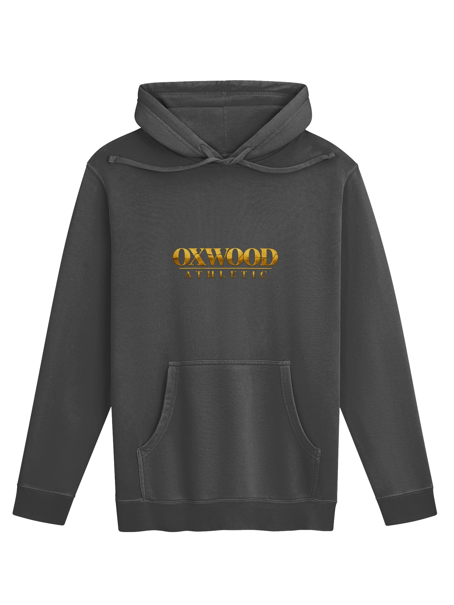 OXWOOD Athletic Vintage Washed Gym Hoodie | Unisex Pigment Dyed Streetwear Pullover | Built Different product image (6)