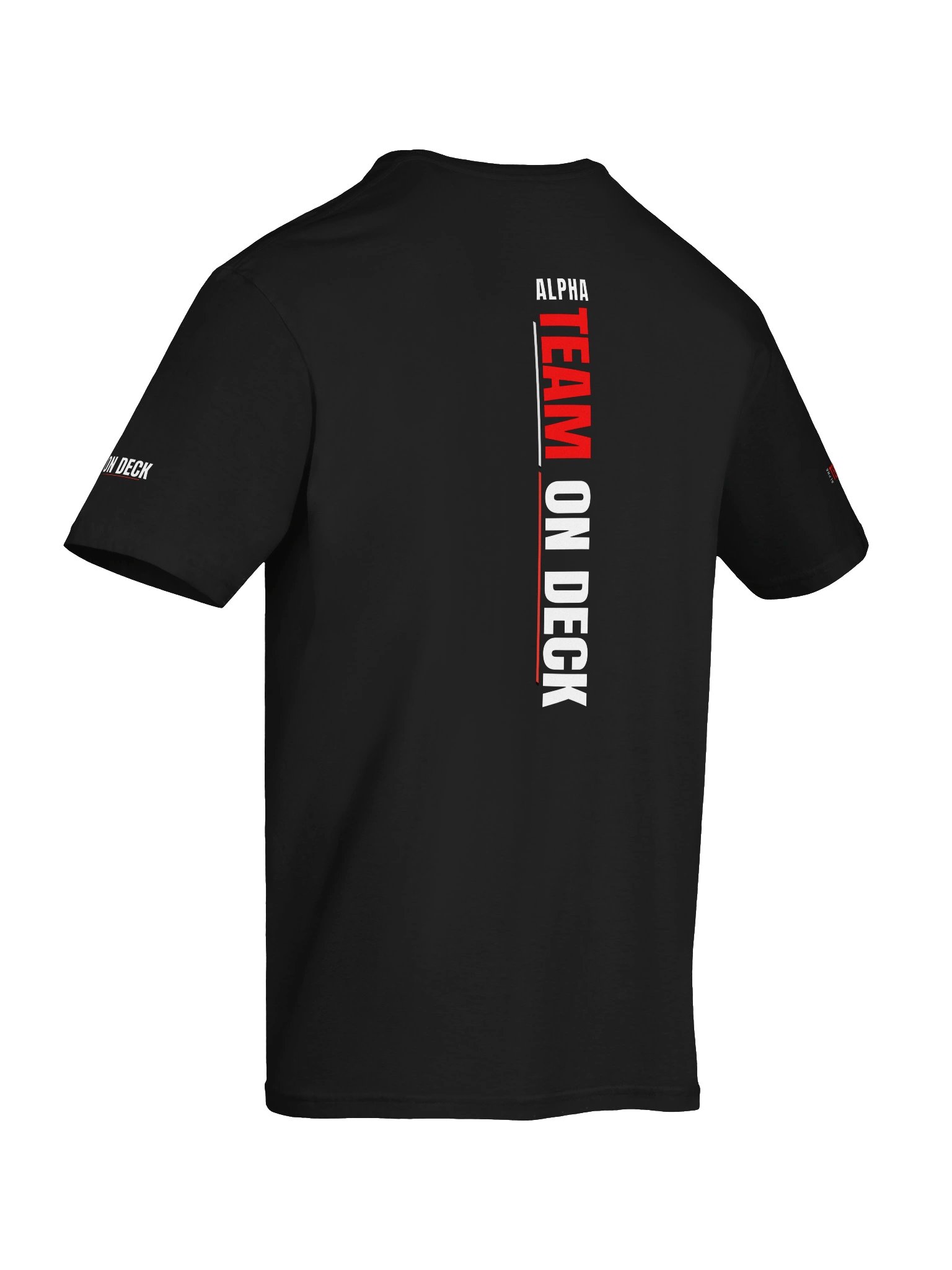 Black Alpha Bold Graphic Tee product image (6)