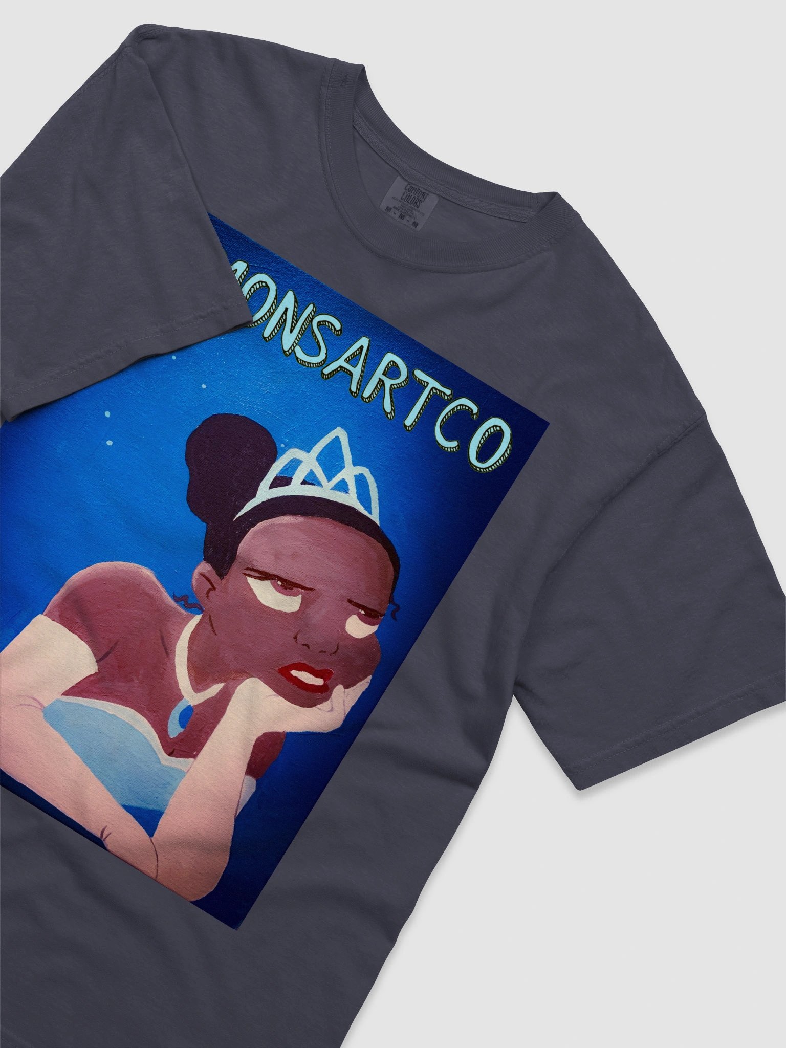 Princess Tiana Blue Dress T-Shirt product image (62)