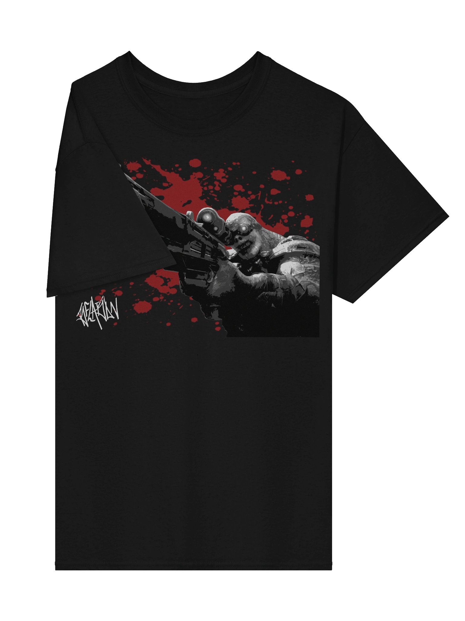 Sniper painting tee (BLACK) product image (4)