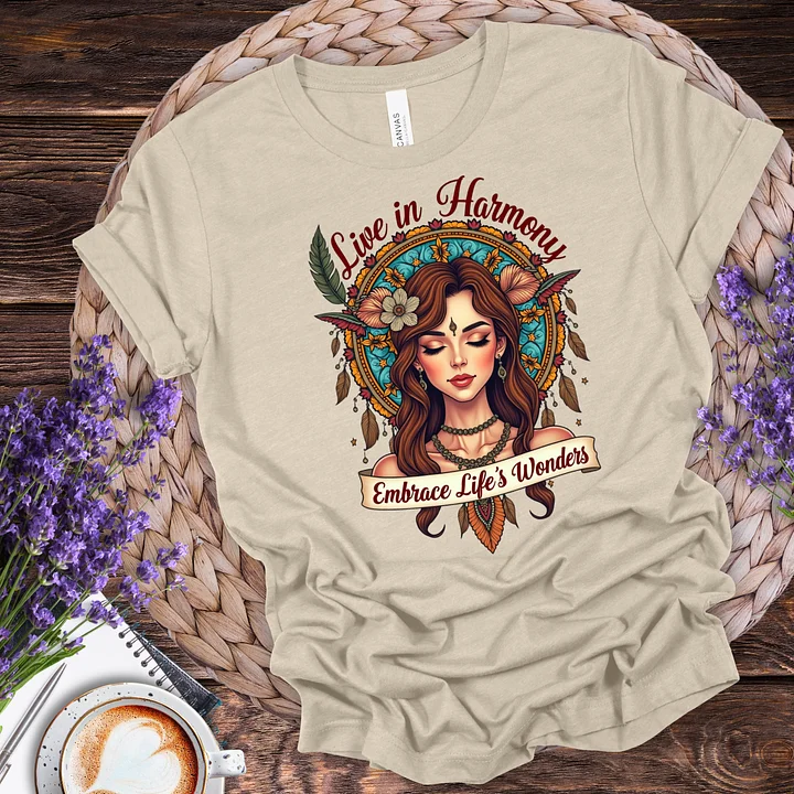 Live in Harmony Tee product image (2)