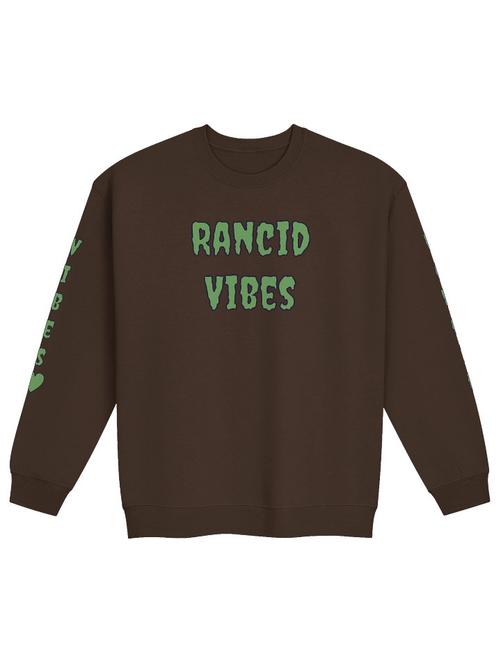 Rancid Vibes sleeve print sweatshirt product image (13)
