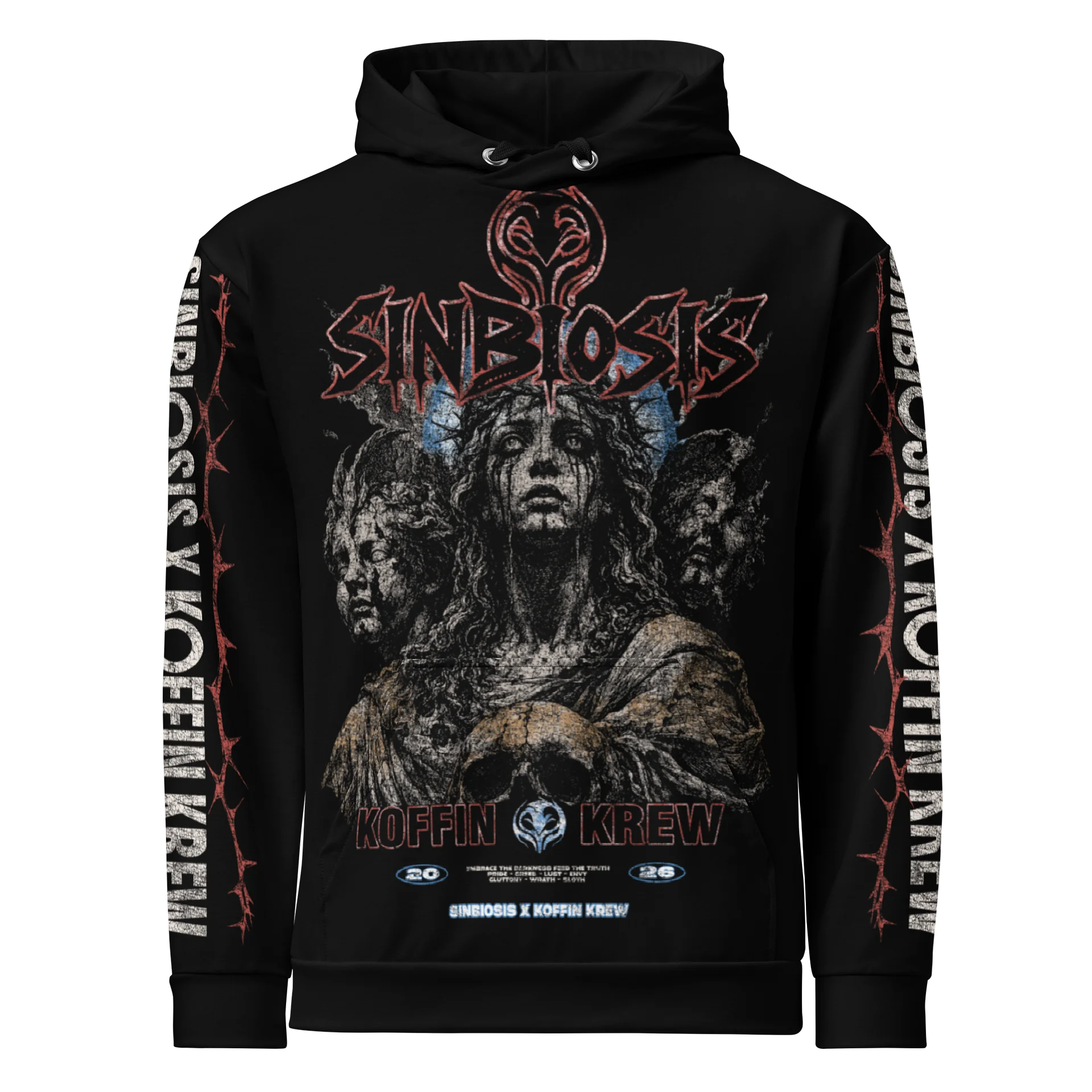 Crowned in Sin Pullover Hoodie product image (1)