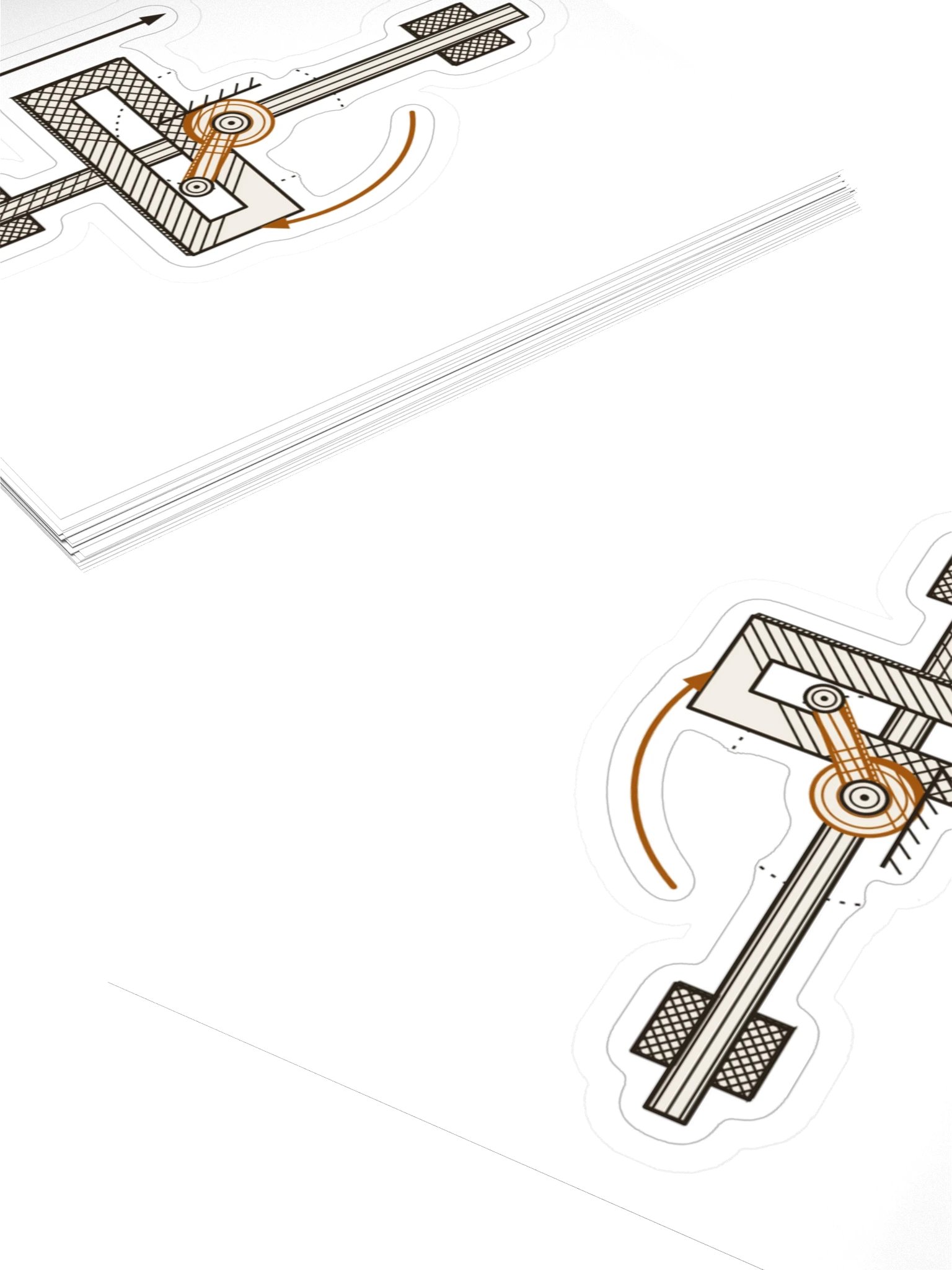 Scotch yoke sticker · MOTION 06 product image (4)