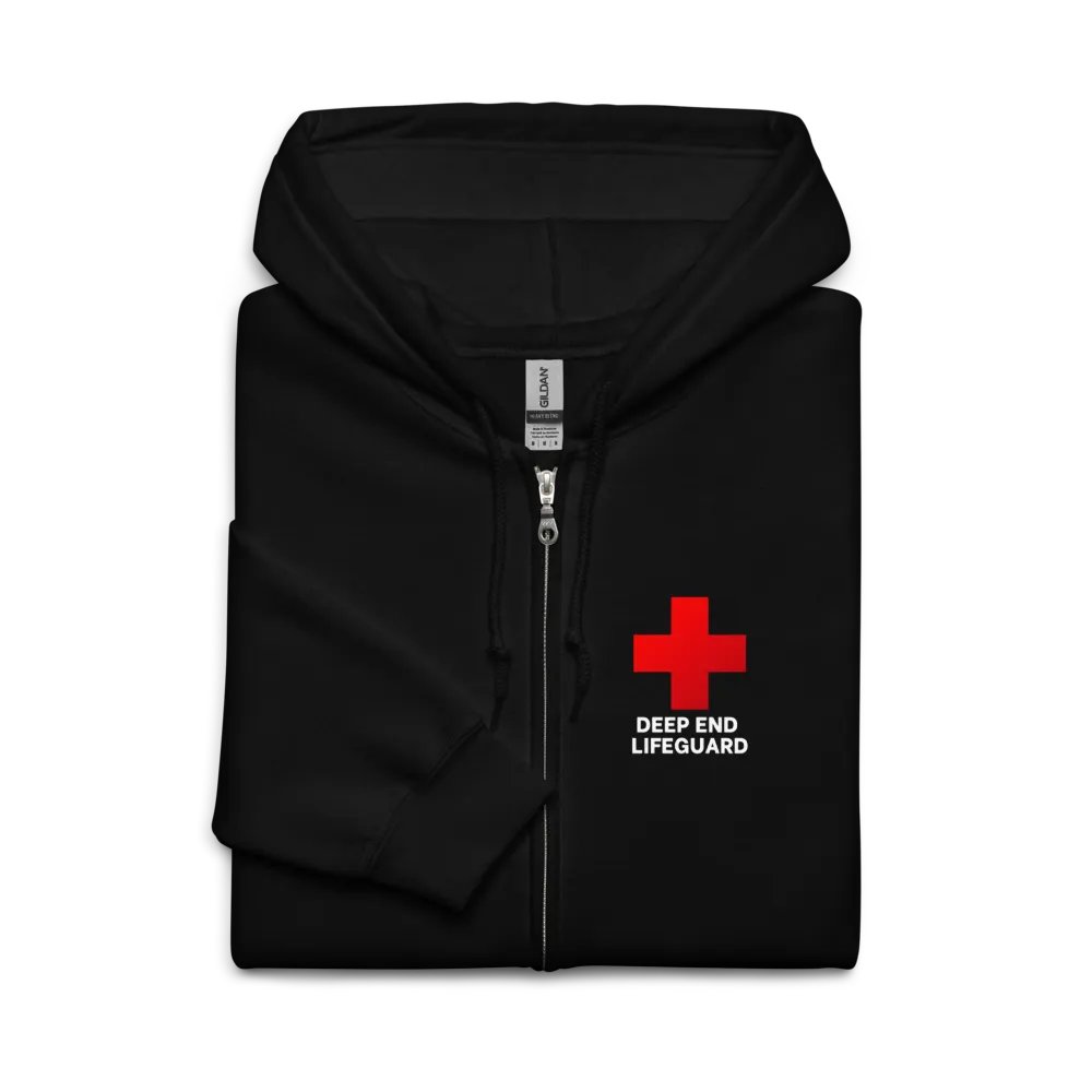 Deep End Lifeguard - Full Zip Hoodie product image (3)