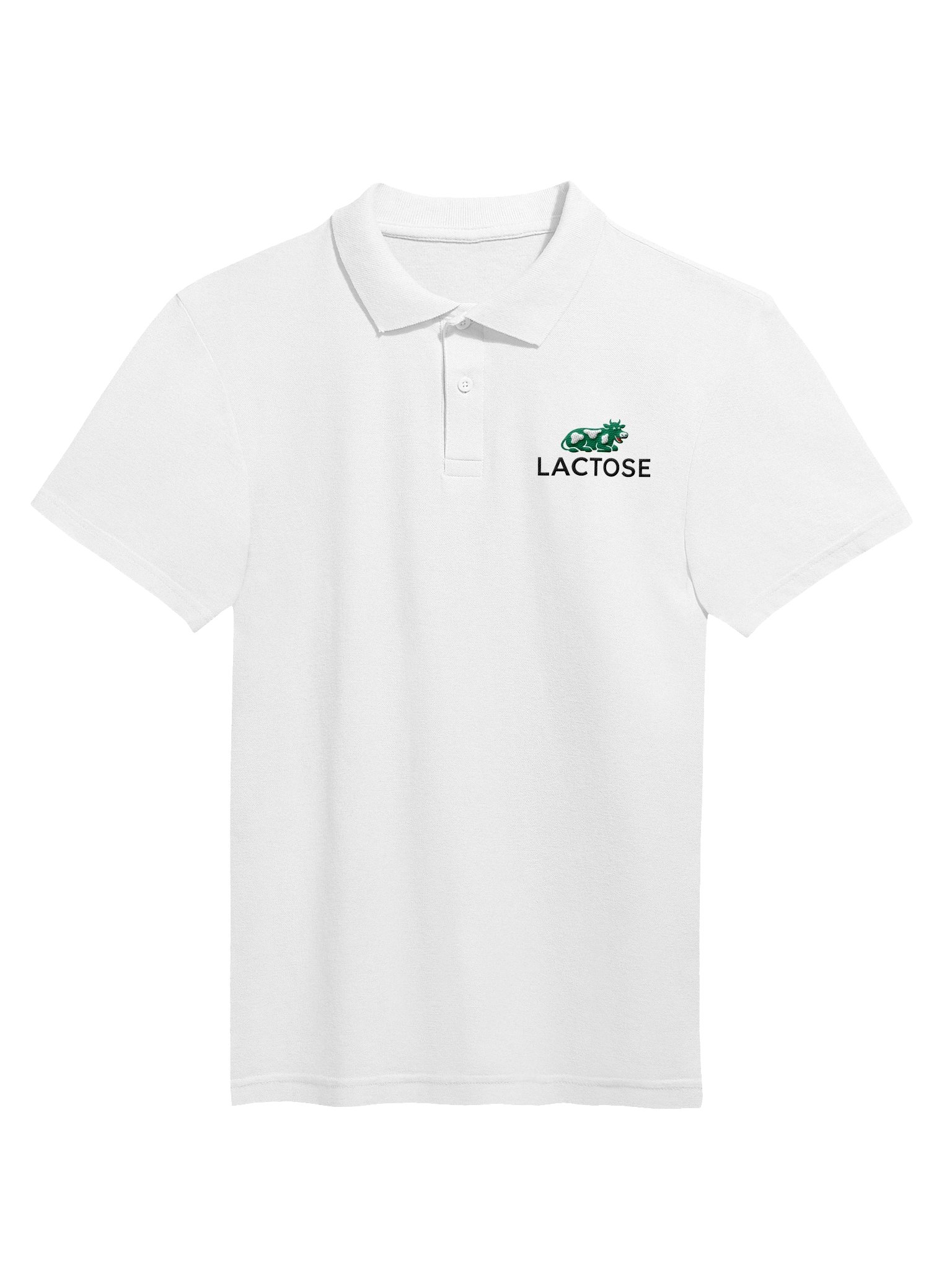 Lactose Unisex Pique Polo Shirt product image (1)