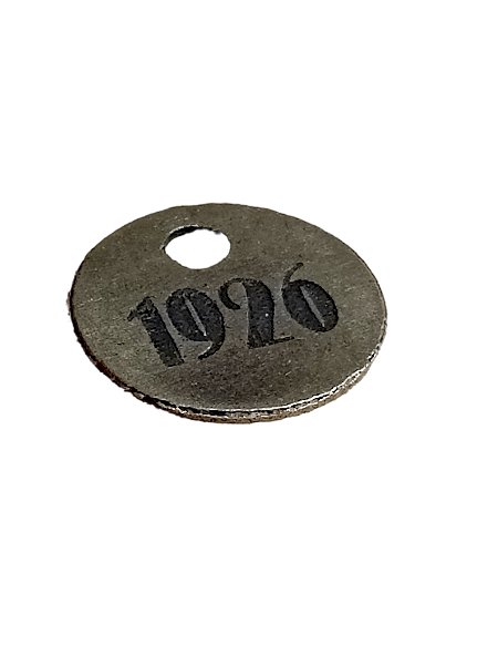 Handmade Brass Key Tag FREE SHIPPING! product image (1)