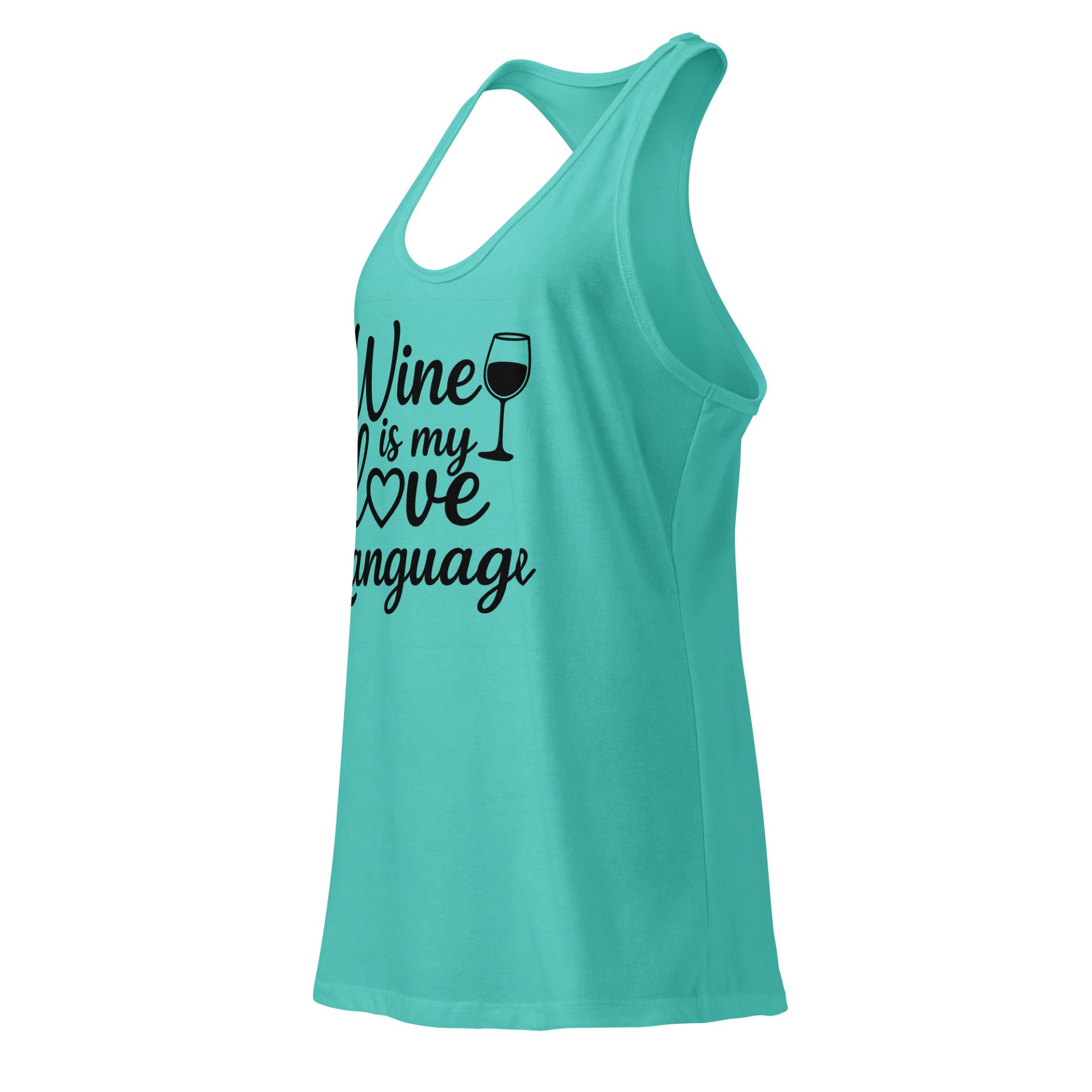 Wine is My Love Language Tank Top product image (3)