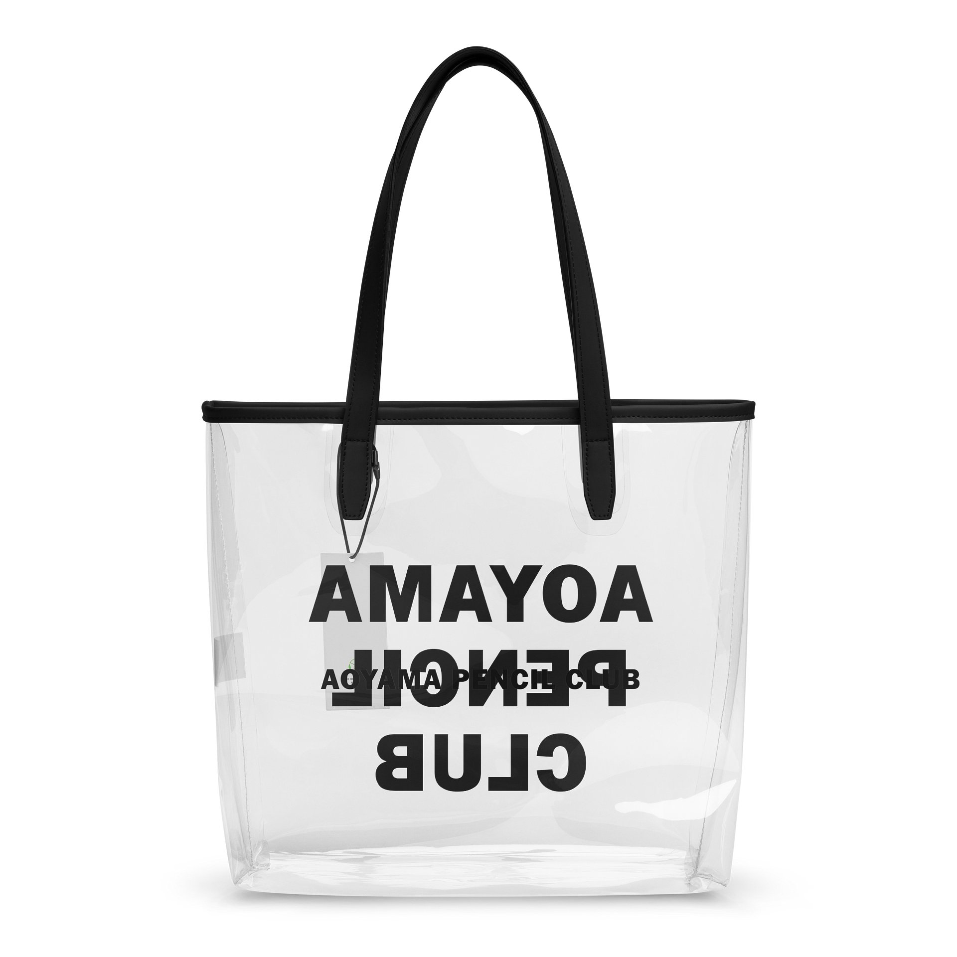 Clear Tote Bag - Black Logo product image (3)