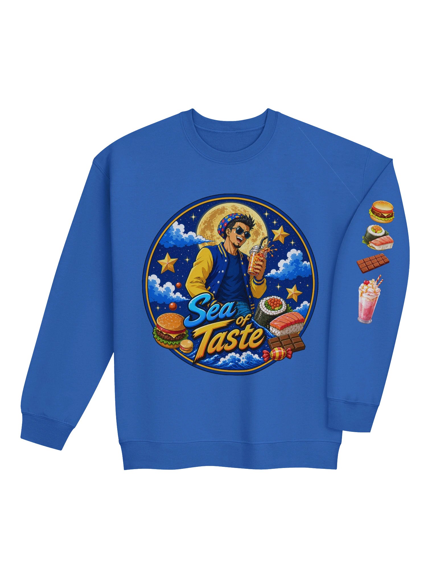 Sea of Taste Moon Badge Crewneck product image (4)