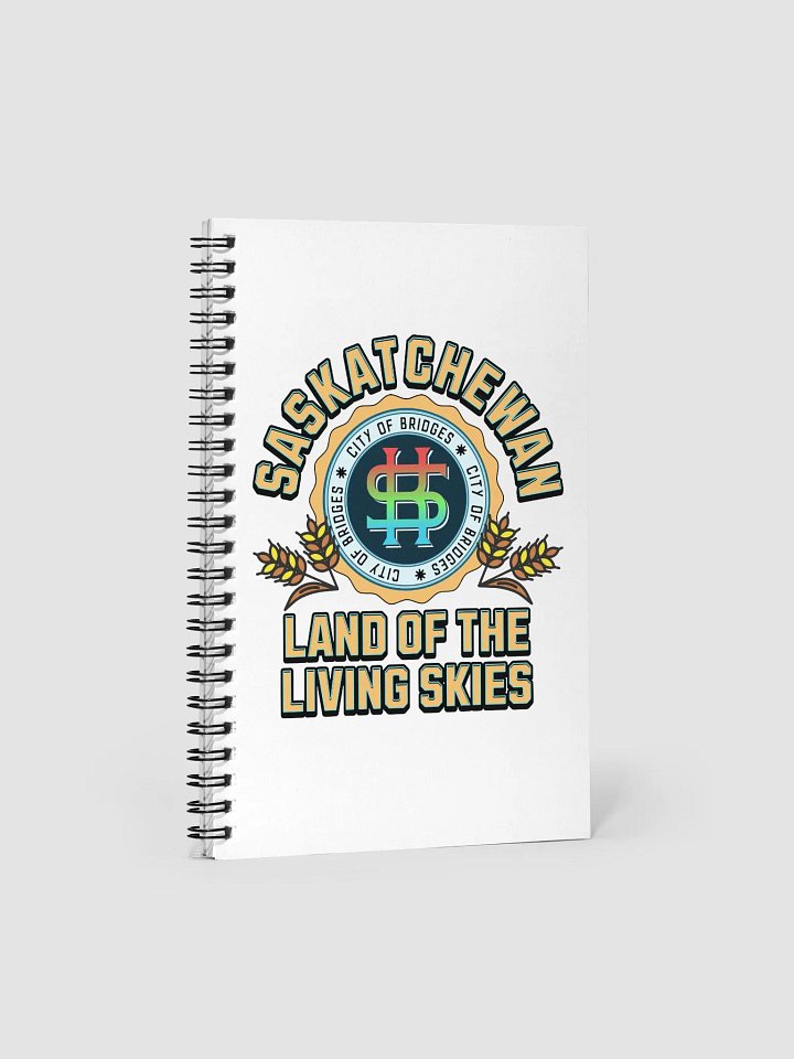 Saskatchewan Land Of The Living Skies Spiral Notebook product image (2)