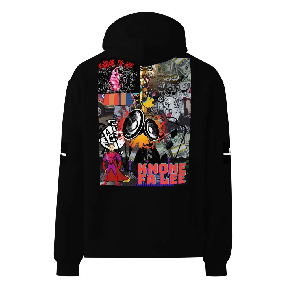 Knone fa lee Invincible Vibes Oversized Hoodie product image (3)