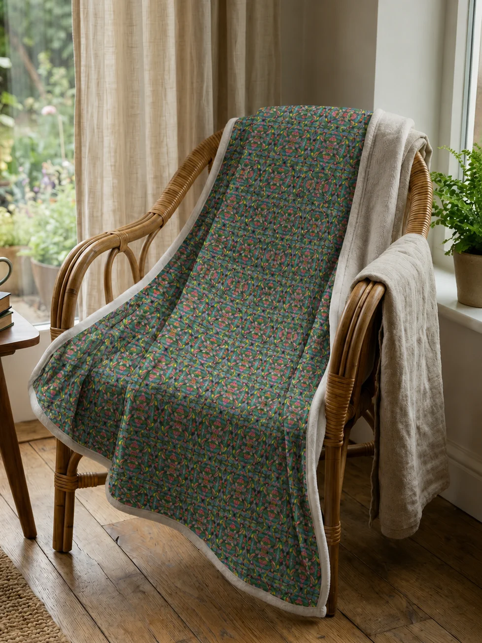 Watermelon Blossom – Throw Blanket product image (1)