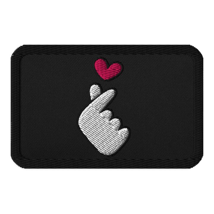 Heart Gesture Embroidered Patch product image (1)