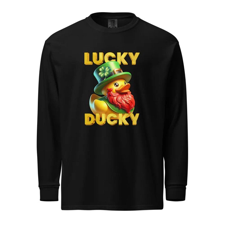 Lucky Ducky Vintage Long Sleeve Shirt product image (1)