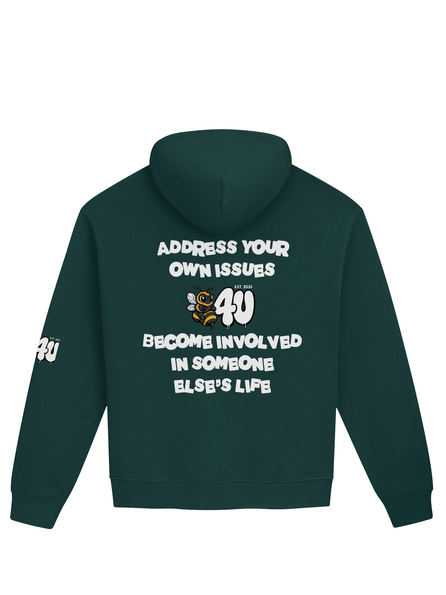 ADDRESS YOUR OWN ISSUES HEAVYWEIGHT RELAXED HOODIE product image (42)