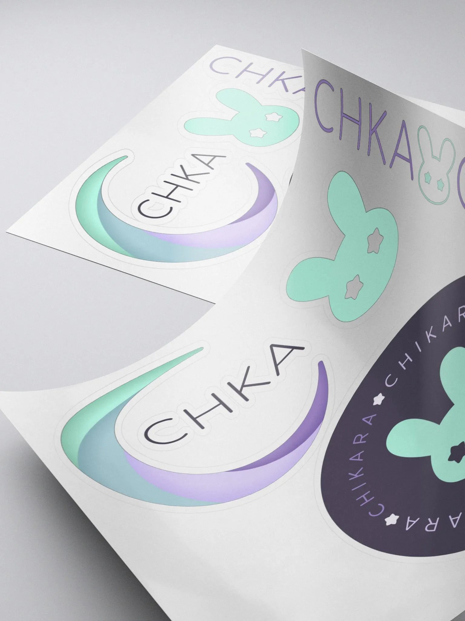 Logo Sticker sheet product image (5)