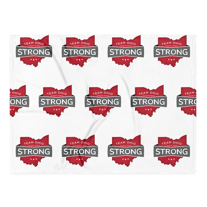 Team Ohio Strong Throw Blanket product image (2)