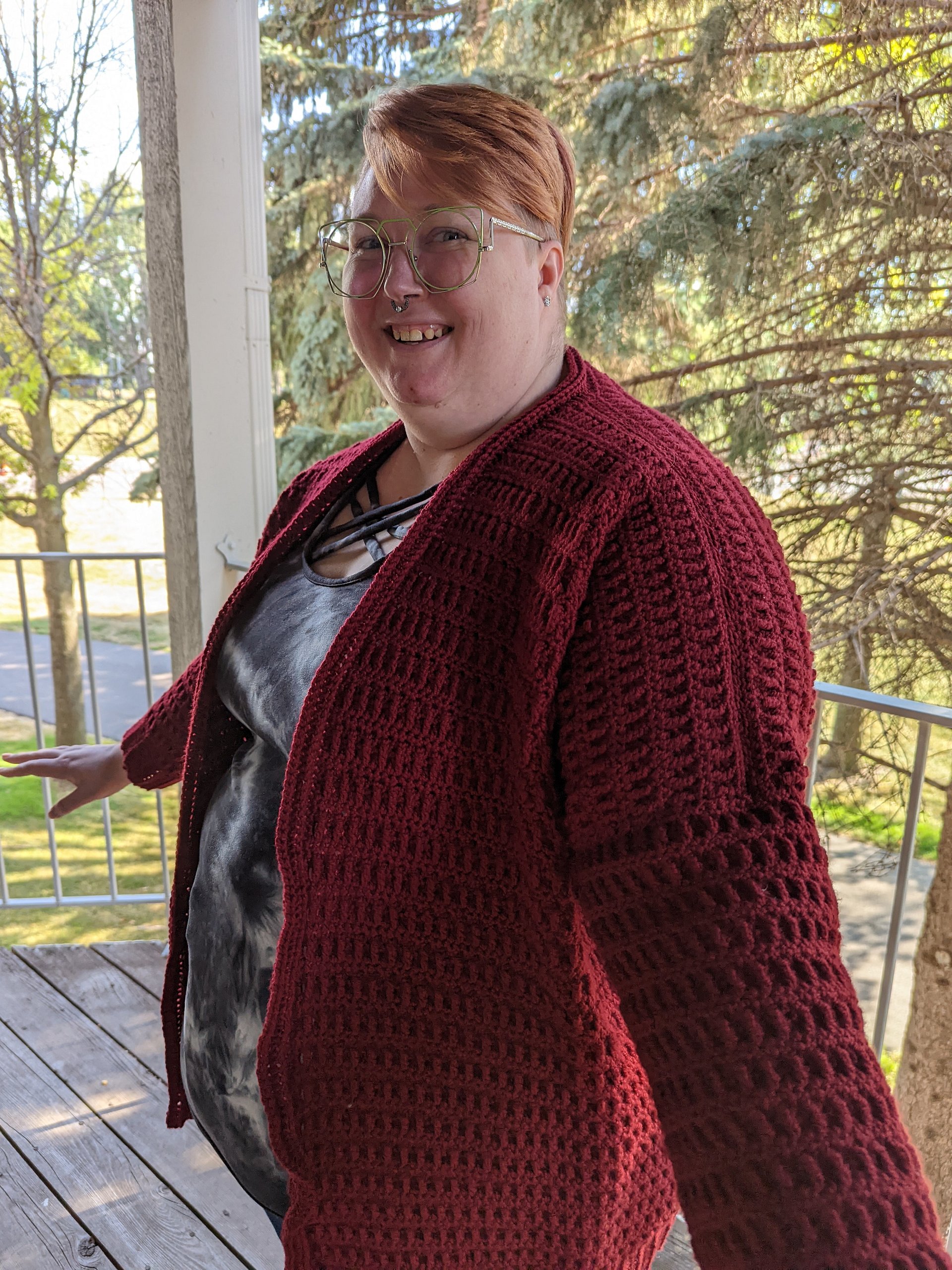 Bumpy Road Cardigan **PDF PATTERN** product image (3)