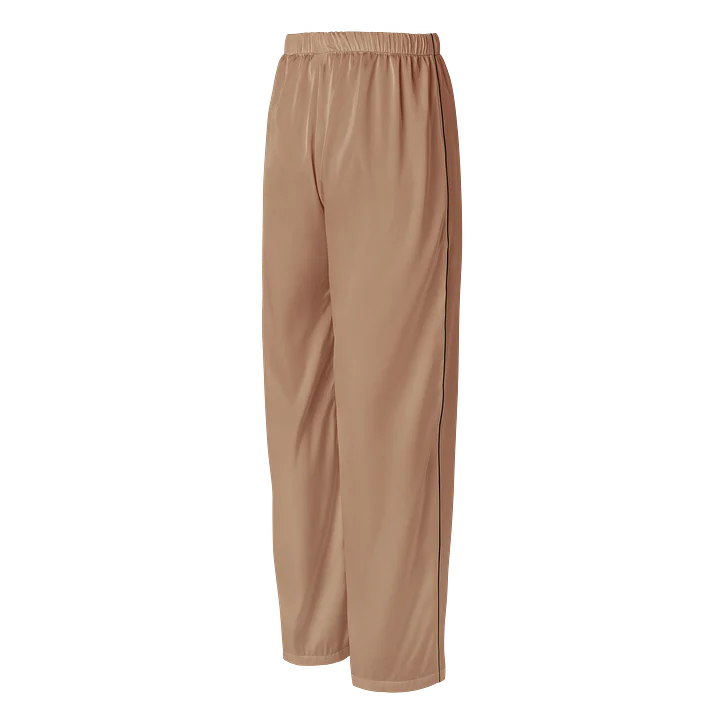 Tan Minimalist Women's Pajama Pants product image (2)