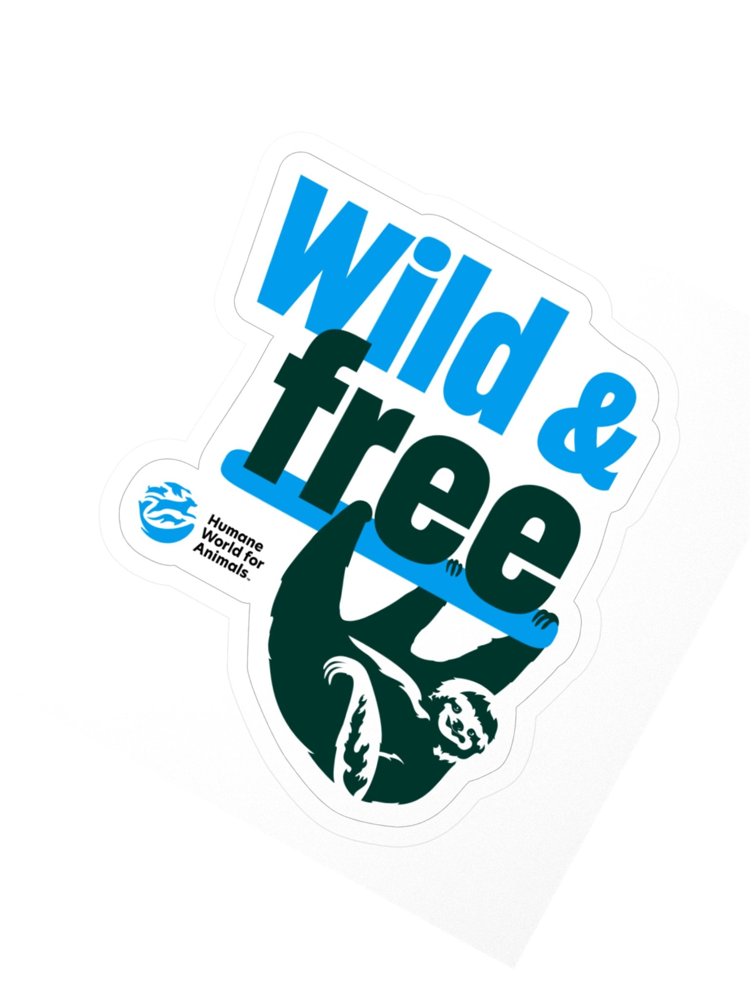 Wild & Free Sloth - Sticker product image (3)