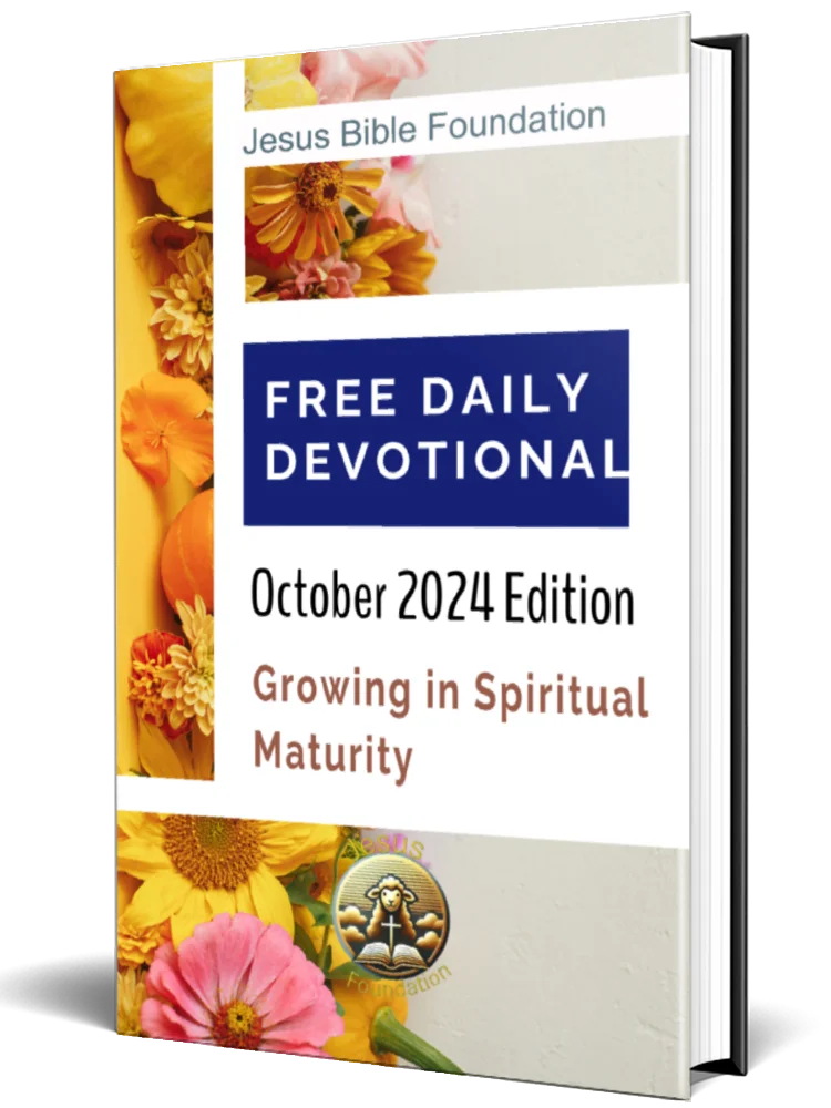FREE DAILY DEVOTIONAL October 2024 Edition Growing in Spiritual Maturity product image (1)