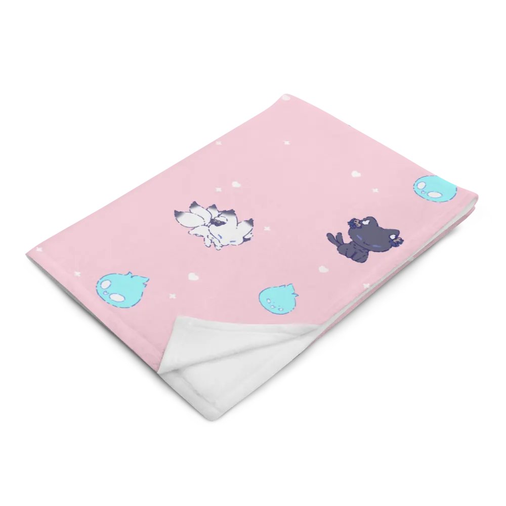 meiya, meinya & wisps blanket (pink) product image (2)