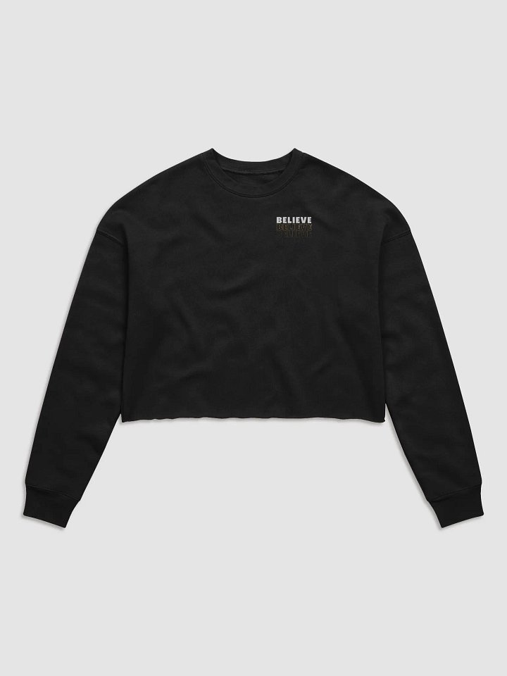 Believe Champion Crop Sweater product image (1)