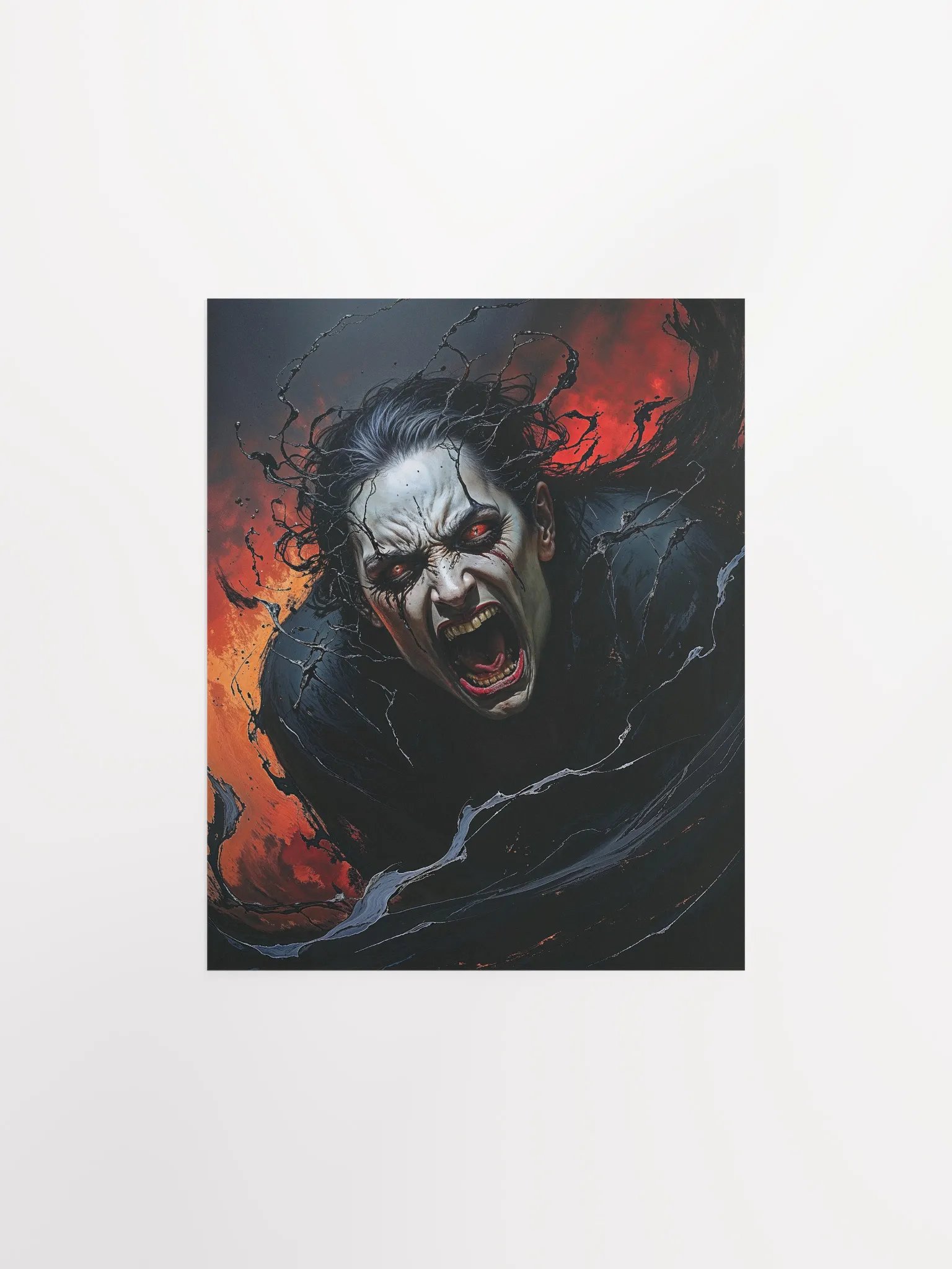 The Howling Flame Matte Poster product image (6)