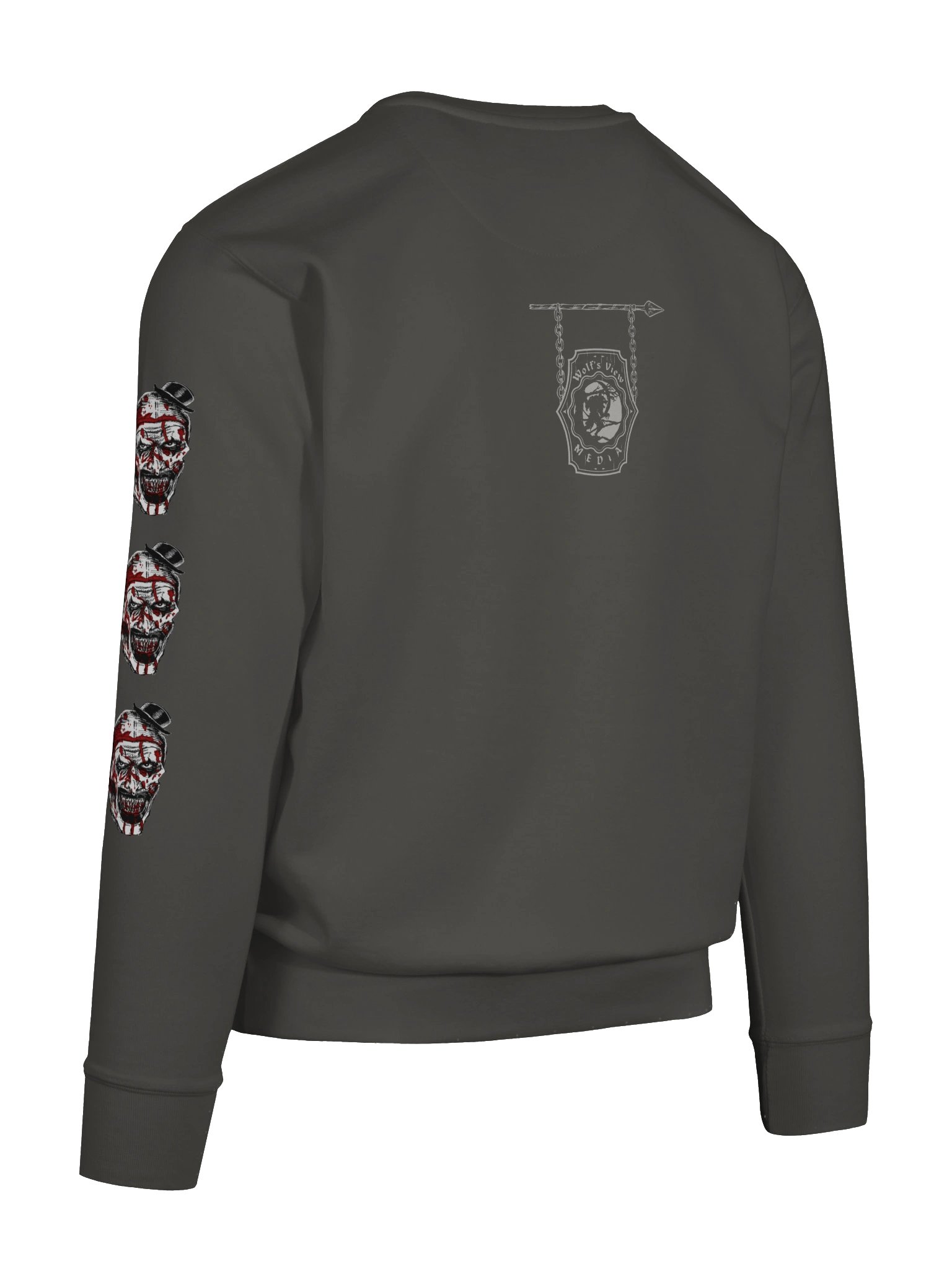 Trick or Treat with Art the Clown- Bloody Version- Unisex SweatShirt product image (69)