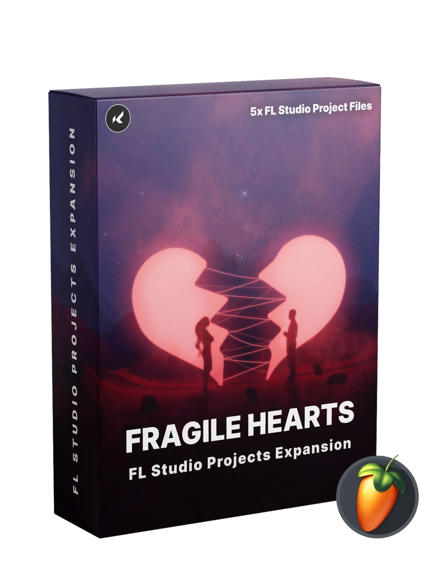 FRAGILE HEARTS // FL Studio Projects Expansion product image (1)