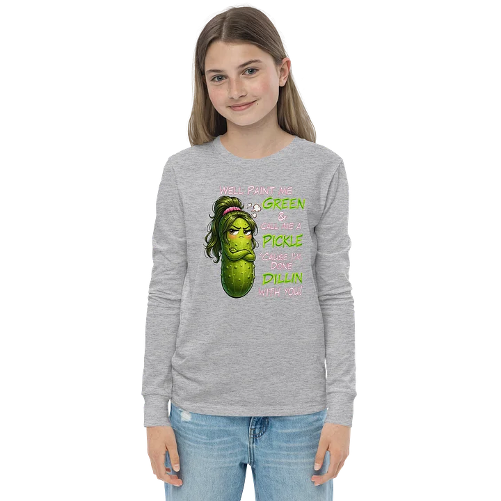 Angry Pickle - Youth Long Sleeve T-Shirt product image (1)
