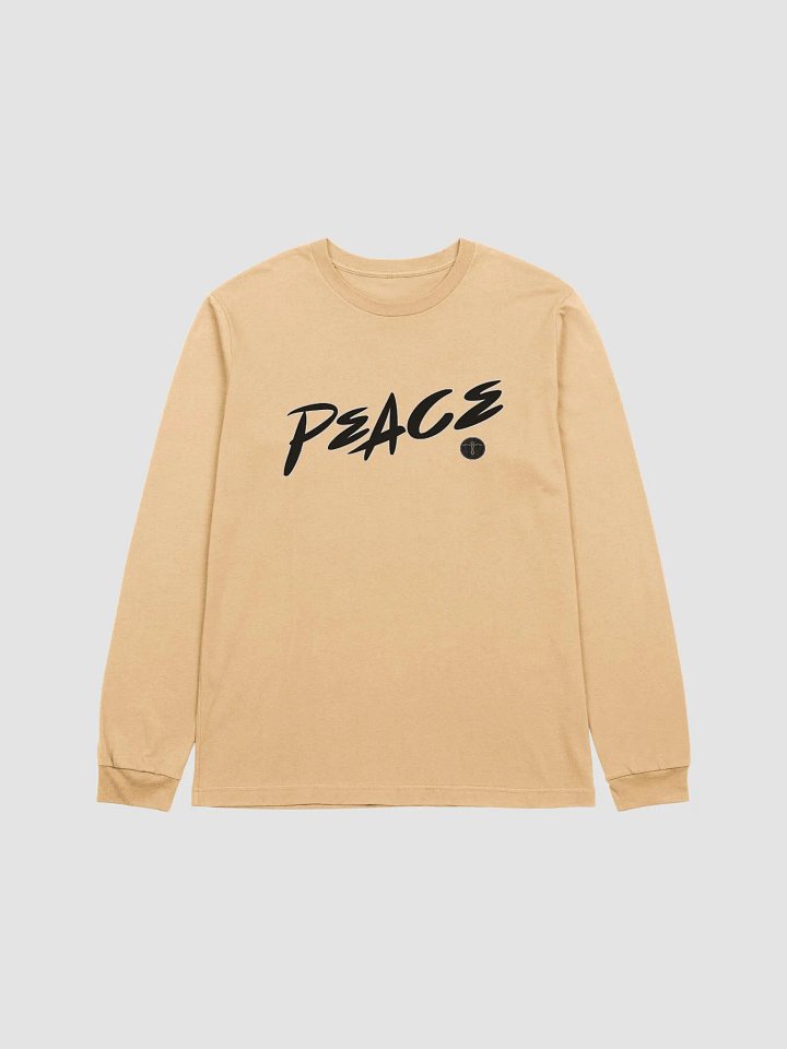 Peace - Keep It Simple - Bella+Canvas Supersoft Long Sleeve T-Shirt product image (1)