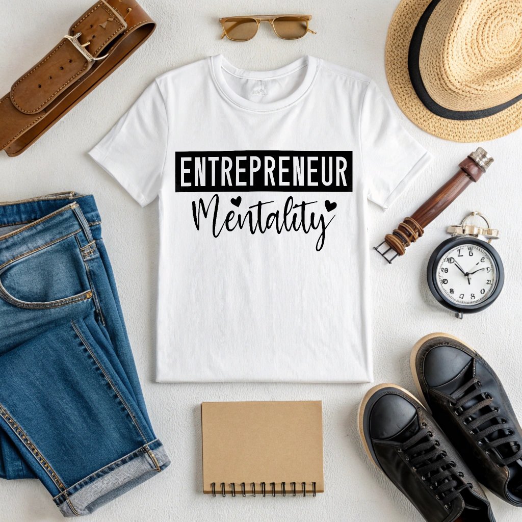 Entrepreneur Mentality - Women's White T-Shirt product image (2)
