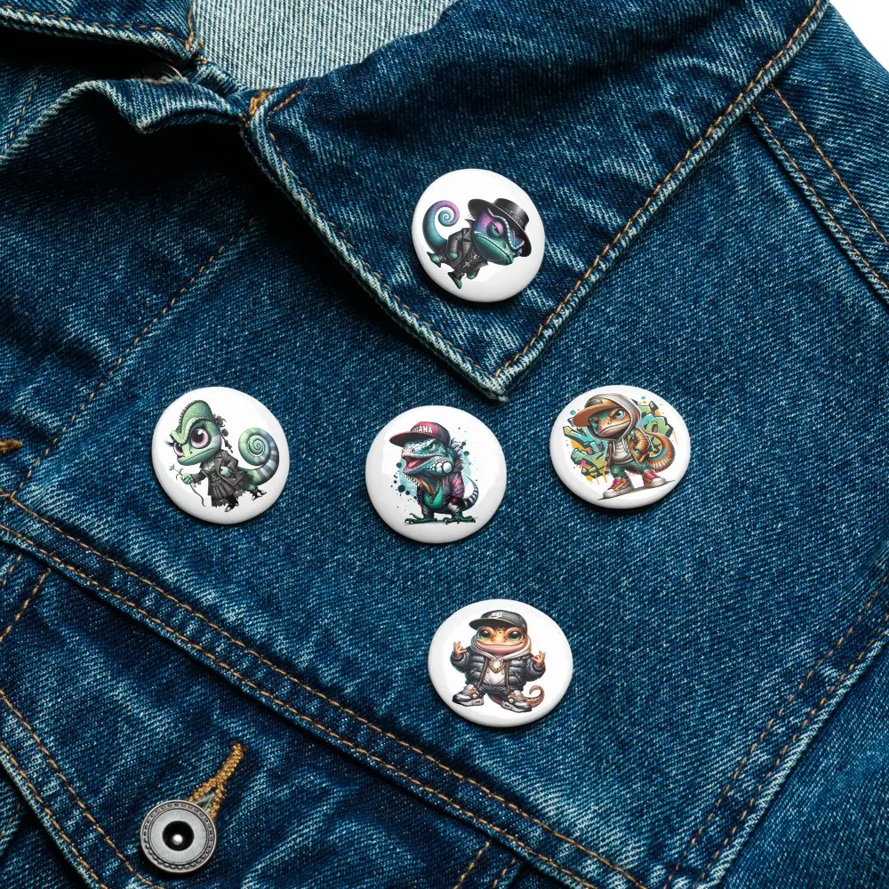 Rebellious Lizards Pin Set product image (3)