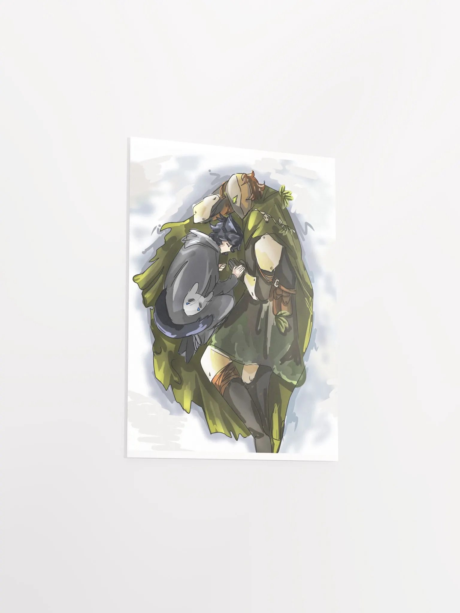 Demon cat and the Knight poster product image (3)