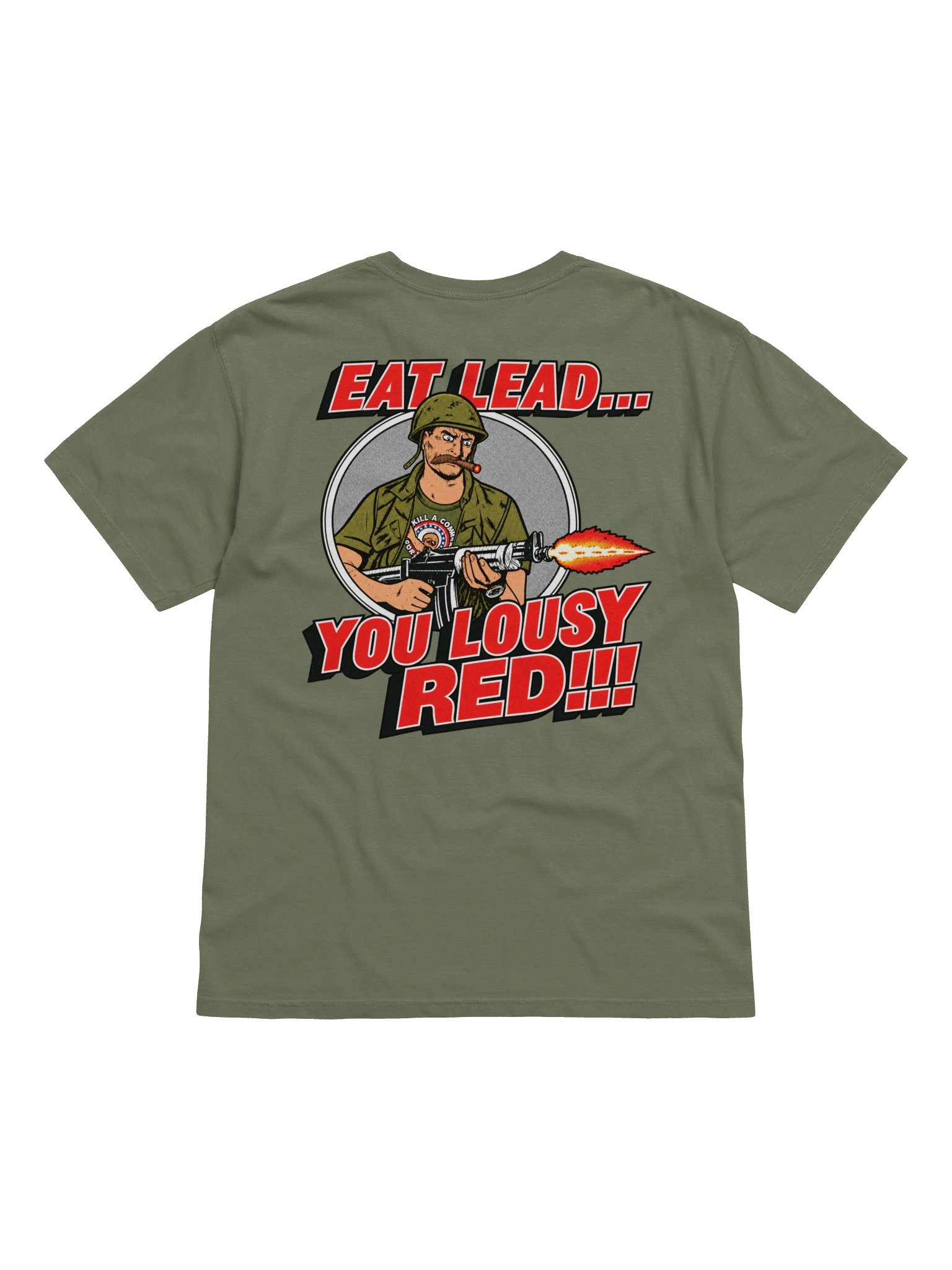 EAT LEAD... YOU LOUSY RED!!! Heavyweight T-Shirt product image (28)