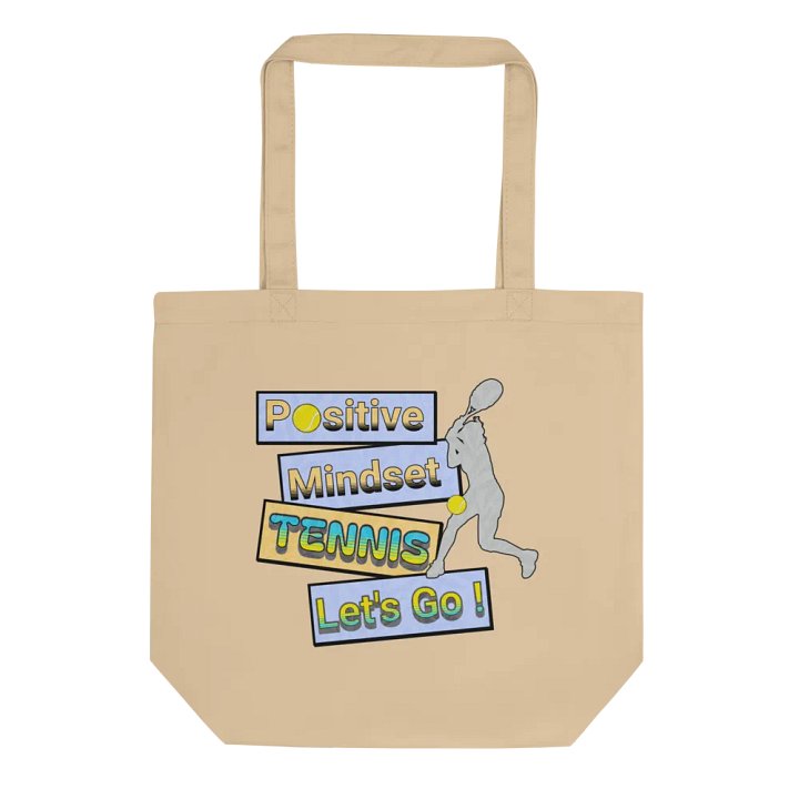 Positive Mindset Tennis Tote Bag product image (1)