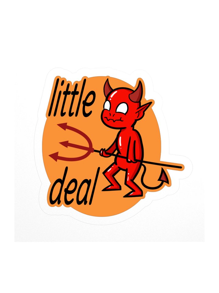 Little Deal Sticker product image (1)